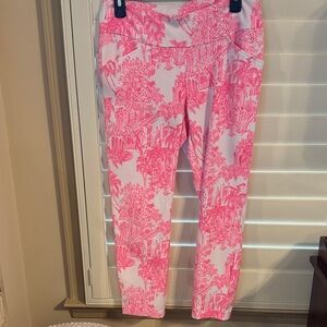 Lilly Pulitzer Pink Tropical Print Luxletic